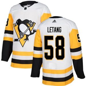 Damen Pittsburgh Penguins Trikot Kris Letang 58 Weiß Authentic